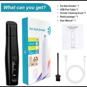 Pet Electronic Nail Clippers Set